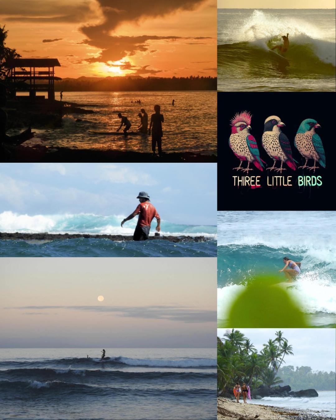 Three Little Birds Surf Hostel General Luna  Exteriér fotografie